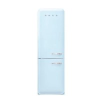 Smeg 331 Litre Fifties Style Left Hand Hinge 70/30 Fridge Freezer - Pastel Blue Smeg 331 Litre Fifties Style Left Hand Hinge 70/30 Fridge Freezer - Pastel Blue