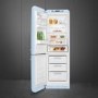 Smeg 331 Litre Fifties Style Left Hand Hinge 70/30 Fridge Freezer - Pastel Blue