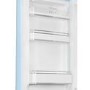 Smeg 331 Litre Fifties Style Left Hand Hinge 70/30 Fridge Freezer - Pastel Blue