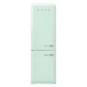 FAB32LPG6UK Smeg 331 Litre Fifties Style Left Hand Hinge 70/30 Fridge Freezer - Pastel Green