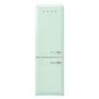 Smeg 331 Litre Fifties Style Left Hand Hinge 70/30 Fridge Freezer - Pastel Green