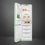 Smeg 331 Litre Fifties Style Left Hand Hinge 70/30 Fridge Freezer - Pastel Green