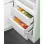 Smeg 331 Litre Fifties Style Left Hand Hinge 70/30 Fridge Freezer - Pastel Green