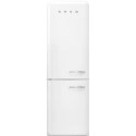 FAB32LWH5UK Smeg 301 Litre Fifties Style Left Hand Hinge 70/30 Fridge Freezer - White