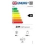 Smeg 301 Litre Fifties Style Left Hand Hinge 70/30 Fridge Freezer - White