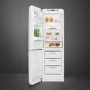 Smeg 331 Litre Fifties Style Left Hand Hinge 70/30 Fridge Freezer - White