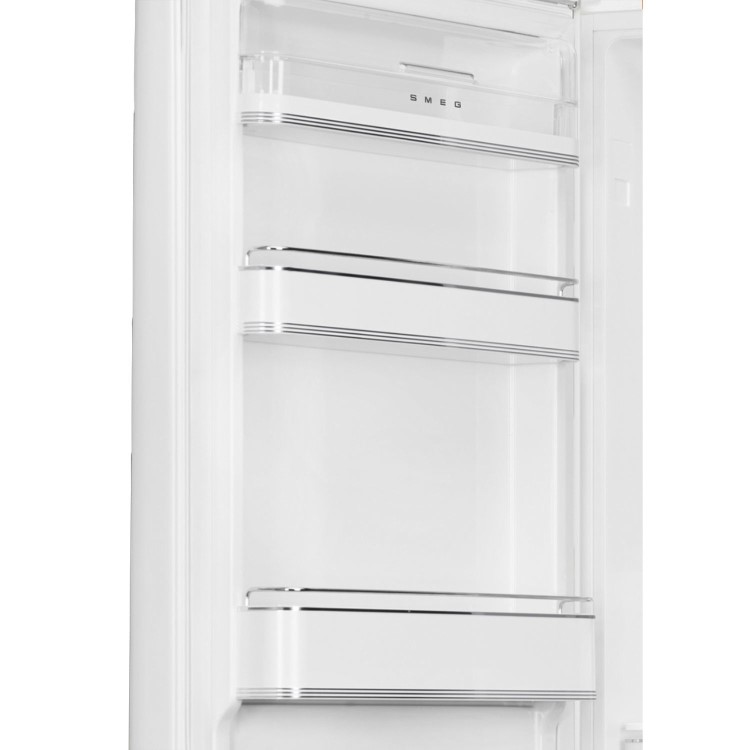 Smeg 331 Litre Fifties Style Left Hand Hinge 70/30 Fridge Freezer - White