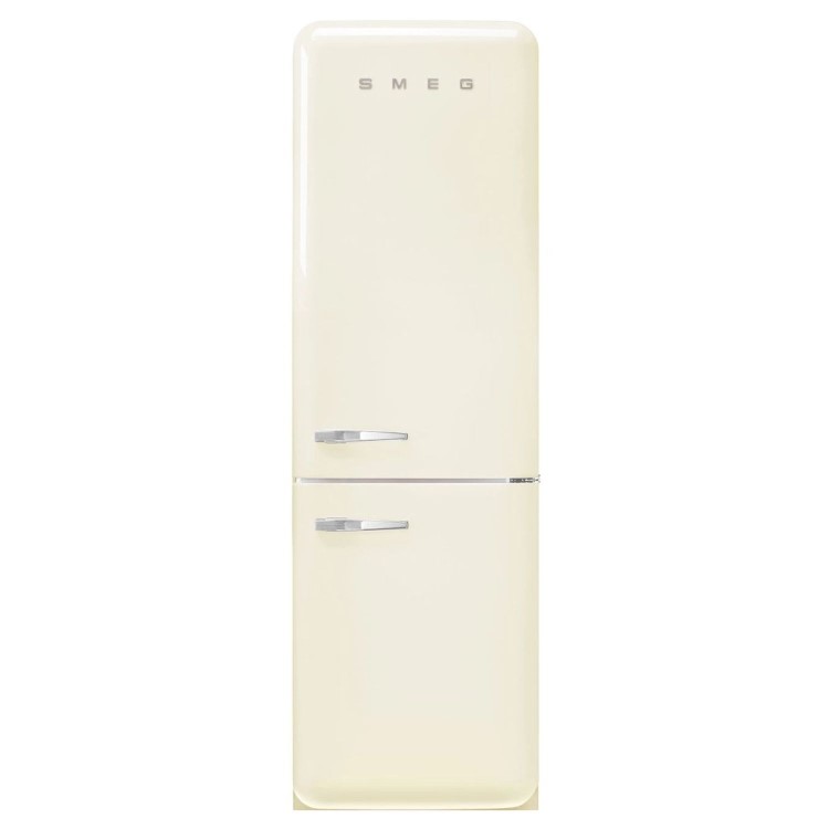 Smeg 331 Litre Fifties Style Right Hand Hinge 60/40 Freestanding Fridge Freezer - Cream