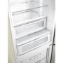 Smeg 331 Litre Fifties Style Right Hand Hinge 60/40 Freestanding Fridge Freezer - Cream