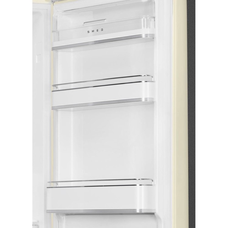 Smeg 331 Litre Fifties Style Right Hand Hinge 60/40 Freestanding Fridge Freezer - Cream