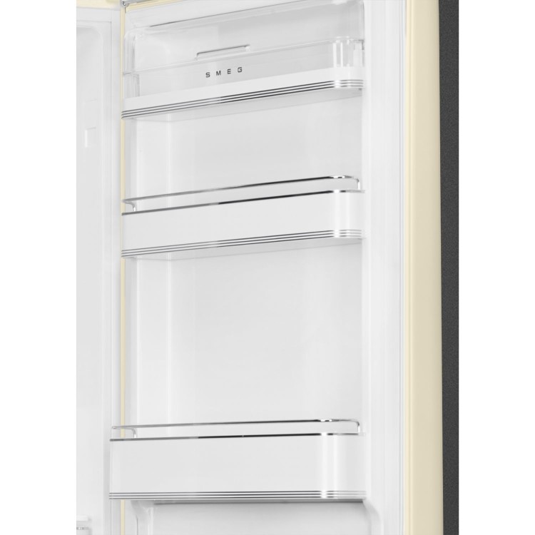 Smeg 331 Litre Fifties Style Right Hand Hinge 70/30 Fridge Freezer - Cream