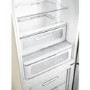 Smeg 331 Litre Fifties Style Right Hand Hinge 70/30 Fridge Freezer - Cream