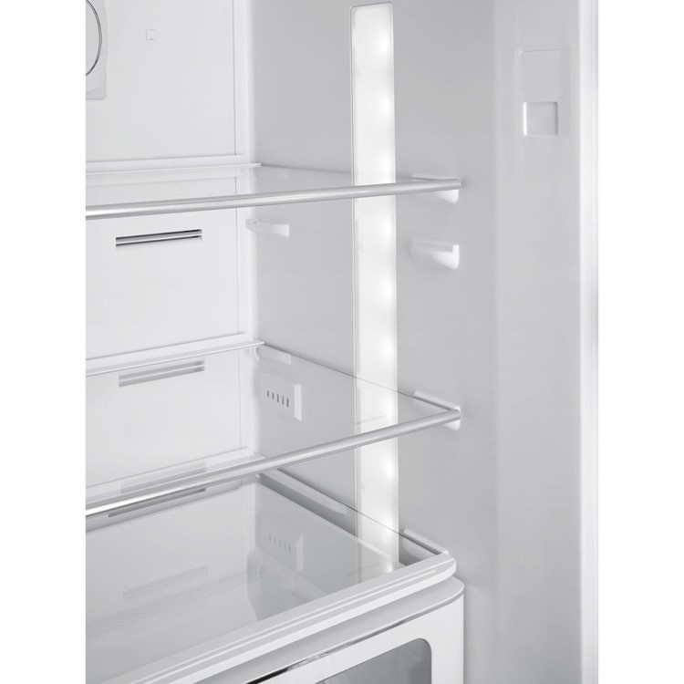 Smeg 331 Litre Fifties Style Right Hand Hinge 70/30 Fridge Freezer - Cream
