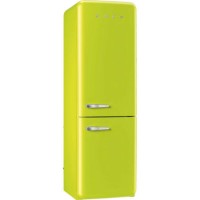Smeg FAB32RFL Fifties Style Right Hand Hinge Freestanding Fridge Freezer - Lime Green