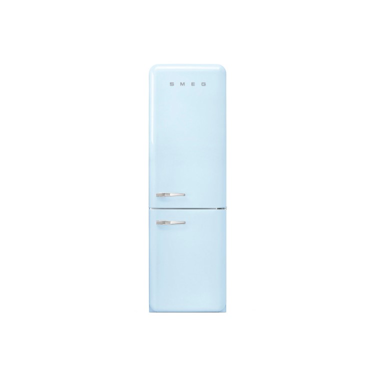 Smeg FAB32RPB3UK 50s Style Frost Free Right Hand Hinge Freestanding Fridge Freezer - Pastel Blue