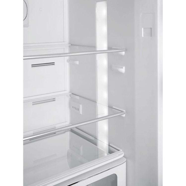 Smeg 331 Litre Fifties Style Right Hand Hinge 70/30  Fridge Freezer - Pastel Blue