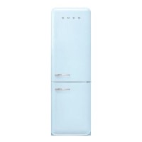 Smeg 331 Litre Fifties Style Right Hand Hinge 70/30  Fridge Freezer - Pastel Blue