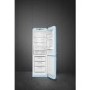Smeg 331 Litre Fifties Style Right Hand Hinge 70/30  Fridge Freezer - Pastel Blue