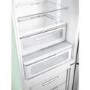Smeg 331 Litre Fifties Style Right Hand Hinge 70/30 Fridge Freezer - Pastel Green