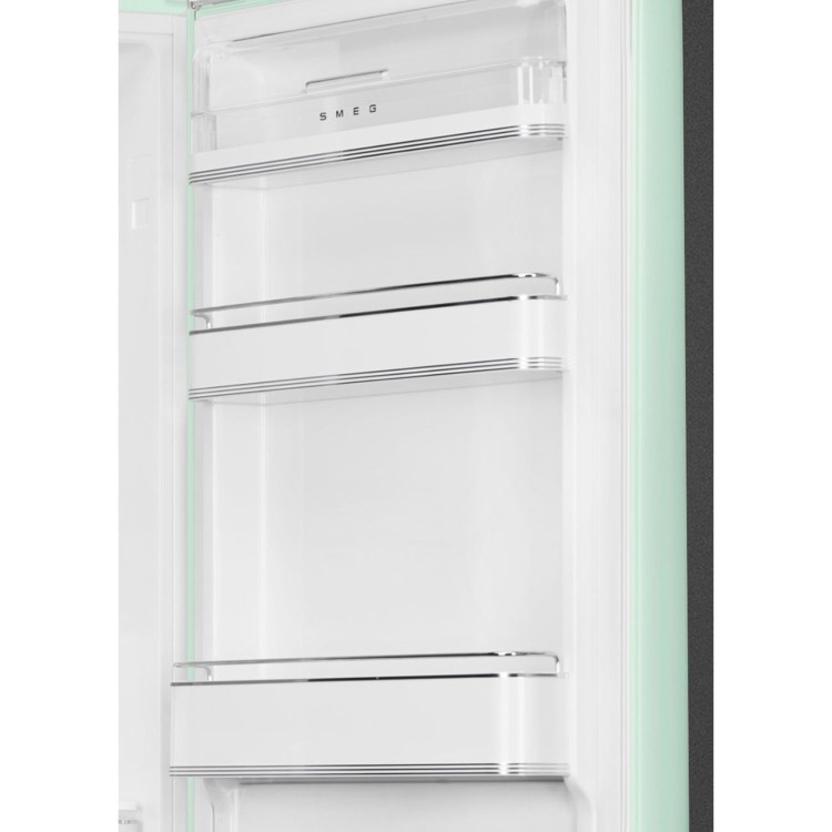 Smeg 331 Litre Fifties Style Right Hand Hinge 70/30 Fridge Freezer - Pastel Green