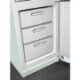 Smeg 331 Litre Fifties Style Right Hand Hinge 70/30 Fridge Freezer - Pastel Green