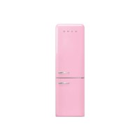 Smeg FAB32RPK3UK 50s Style Frost Free Right Hand Hinge Freestanding Fridge Freezer - Pink