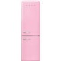 Smeg FAB32RPK3UK 50s Style Frost Free Right Hand Hinge Freestanding Fridge Freezer - Pink