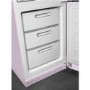Smeg FAB32RPK3UK 50s Style Frost Free Right Hand Hinge Freestanding Fridge Freezer - Pink