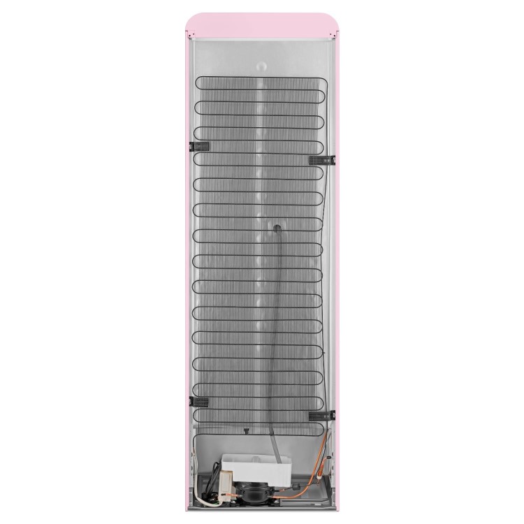 Smeg 331 Litre Fifties Style Right Hand Hinge 70/30 Fridge Freezer - Pink