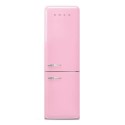 FAB32RPK6UK Smeg 331 Litre Fifties Style Right Hand Hinge 70/30 Fridge Freezer - Pink