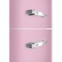 Smeg 331 Litre Fifties Style Right Hand Hinge 70/30 Fridge Freezer - Pink