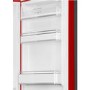 Smeg 331 Litre Fifties Style Left Right Hinge 60/40 Freestanding Fridge Freezer - Red