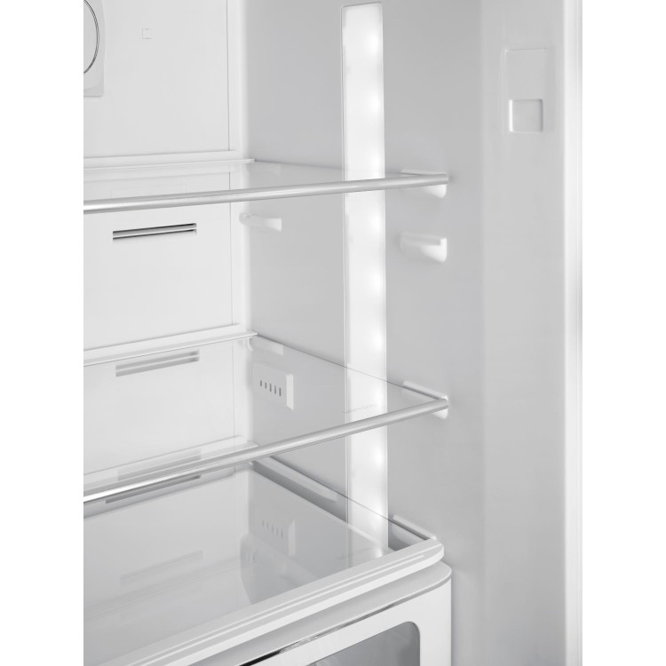Smeg 331 Litre Fifties Style Right Hand Hinge 70/30 Fridge Freezer - White