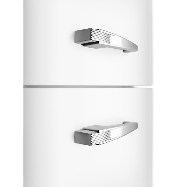 Smeg 331 Litre Fifties Style Right Hand Hinge 70/30 Fridge Freezer - White