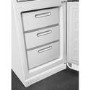 Smeg 331 Litre Fifties Style Right Hand Hinge 70/30 Fridge Freezer - White