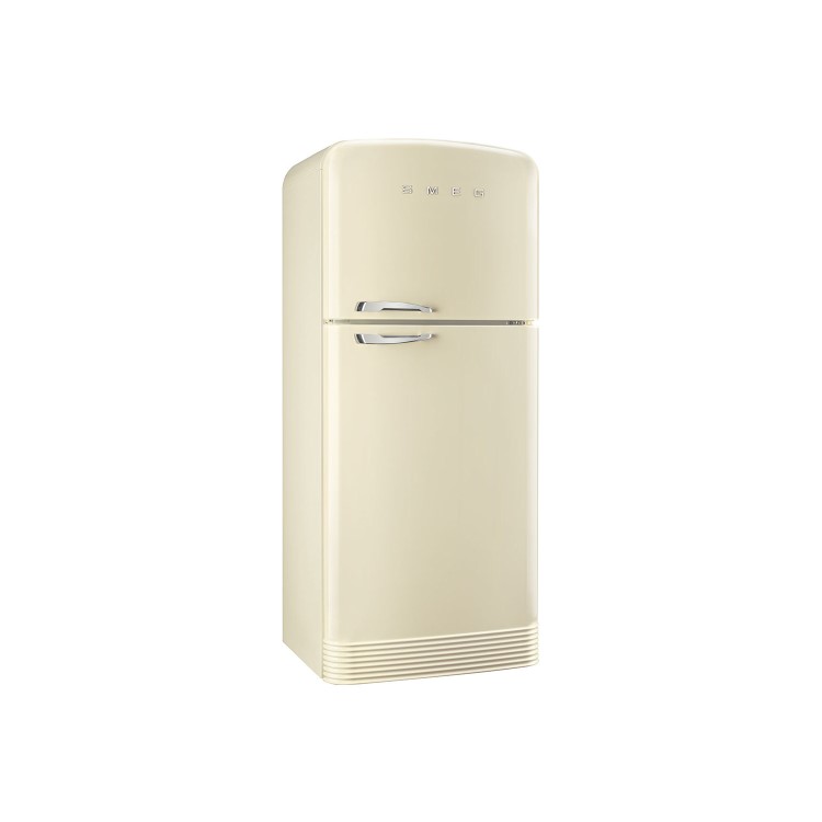 Smeg FAB50RCR Cream 50s Style 80.4 cm Right Hand Hinge Freestanding Fridge Freezer