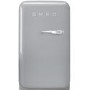 Smeg FAB5LSV 50s Style Left Hand Hinged Minibar - Silver