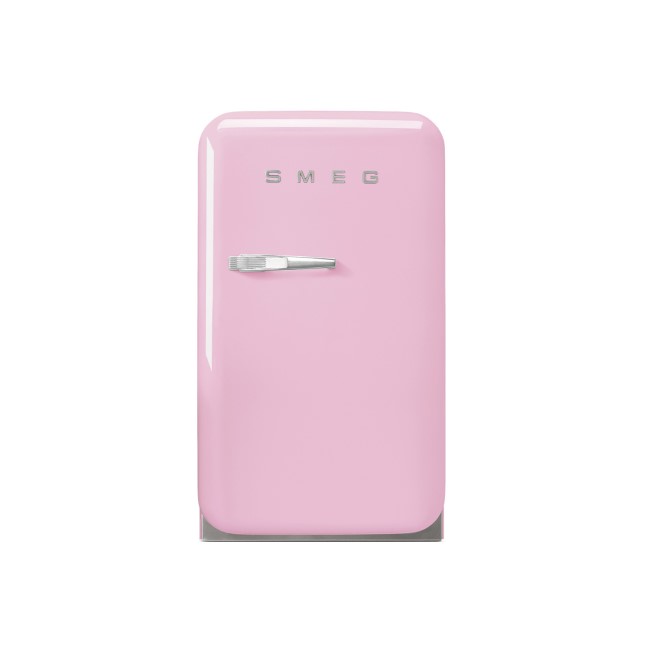 Smeg FAB5RPK 50s Style Right Hand Hinged Minibar - Pink