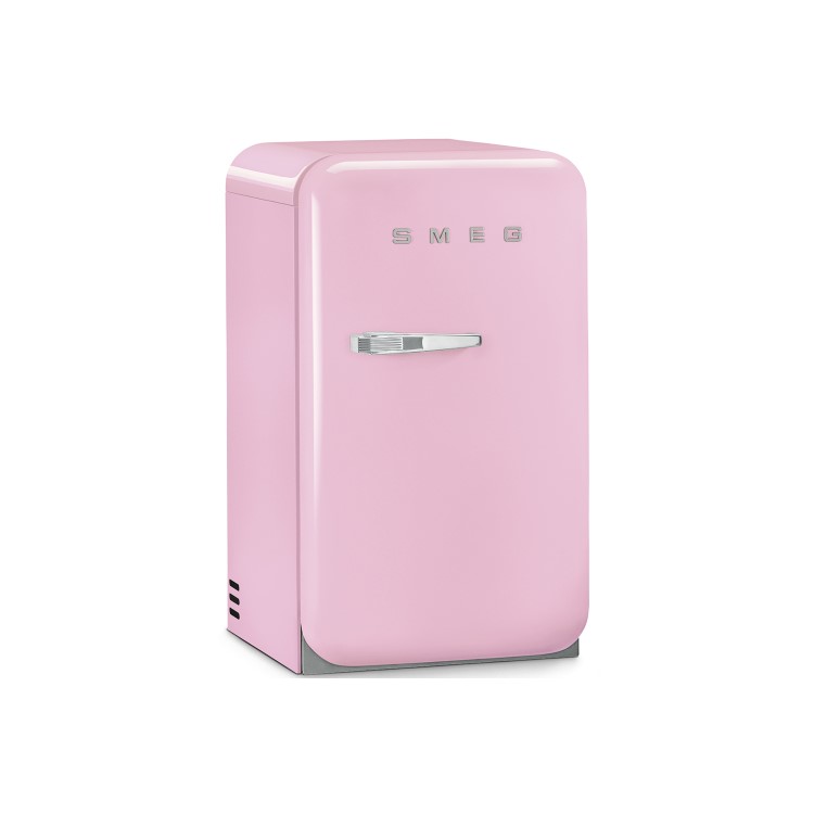 Smeg FAB5RPK 50s Style Right Hand Hinged Minibar - Pink