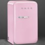 Smeg FAB5RPK 50s Style Right Hand Hinged Minibar - Pink