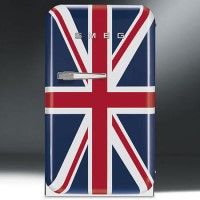 Smeg FAB5RUJ1 40cm 50s Style Union Jack Right Hand Hinged Minibar