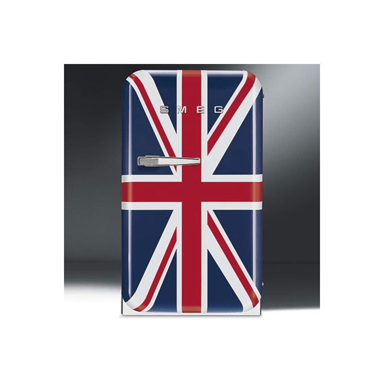 Smeg FAB5RUJ1 40cm 50s Style Union Jack Right Hand Hinged Minibar