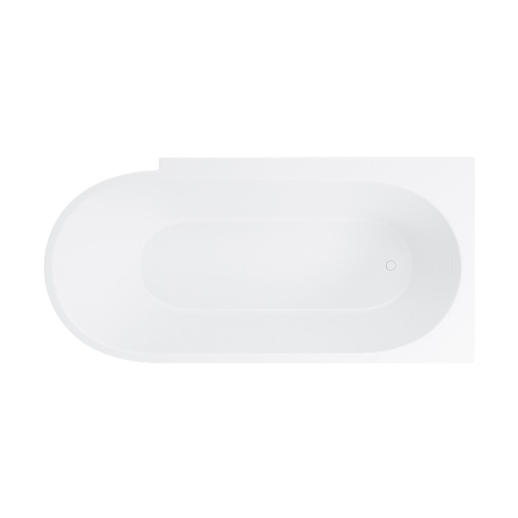 Freestanding Single Ended Right Hand Corner Bath 1650 x 780mm - Faro