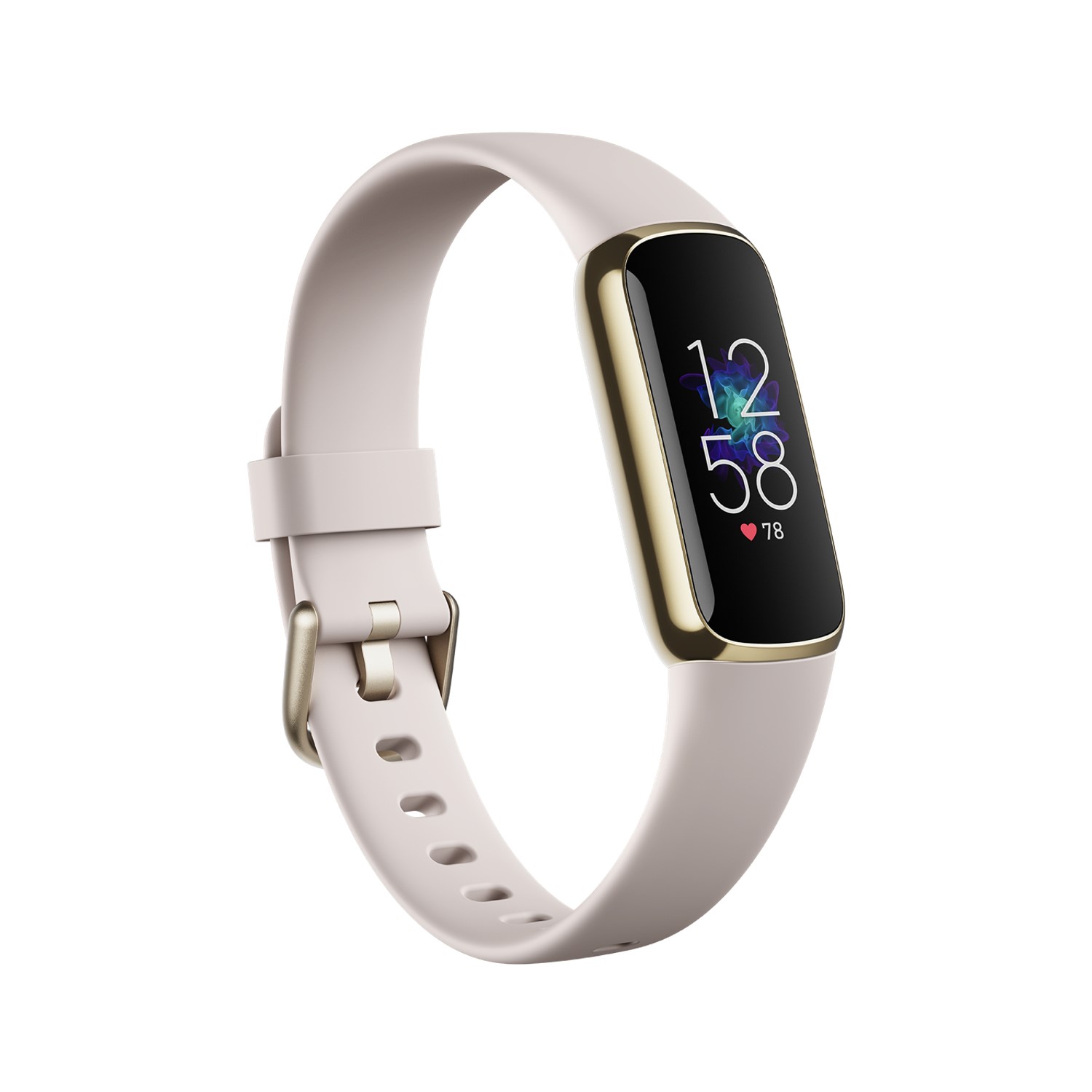 Fitbit Luxe Fitness Tracker - Lunar White / Soft Gold