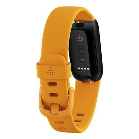 Fitbit Inspire 3 Black with Morning Glow Band Fitness Tracker