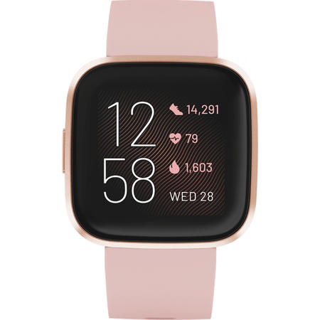 FitBit Versa 2 with Amazon Alexa - Petal/Copper Rose