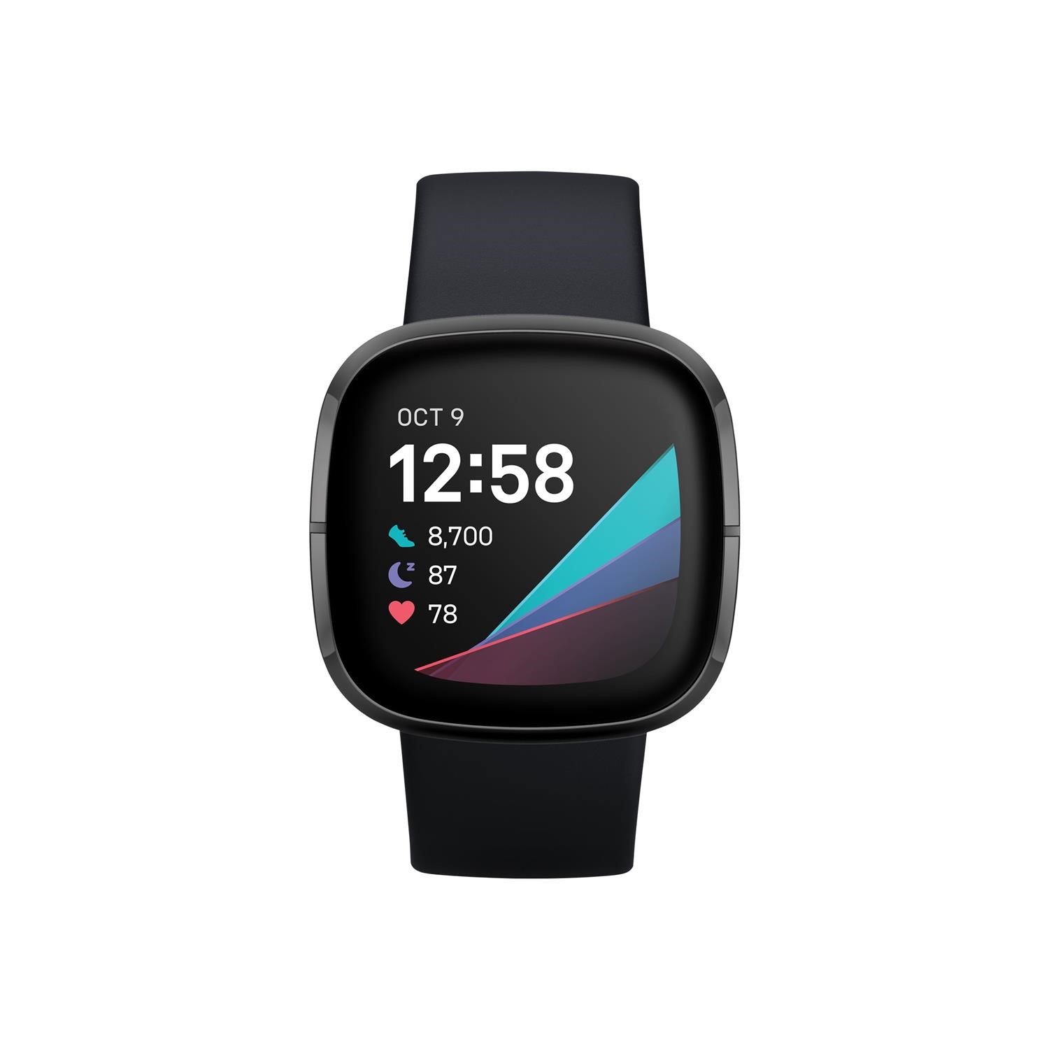 FitBit Sense Advanced Health Smartwatch - Carbon/Graphite