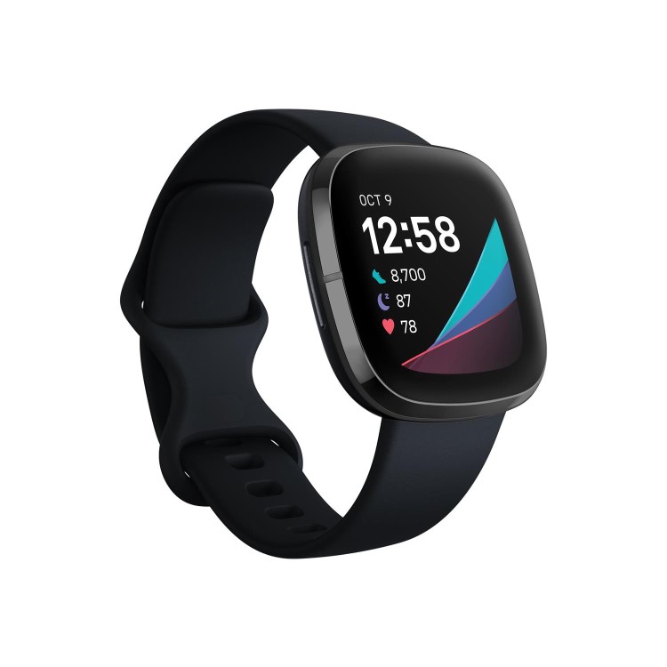 FitBit Sense Advanced Health Smartwatch - Carbon/Graphite