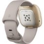 FitBit Sense Advanced Health Smartwatch - Lunar White/Soft Gold
