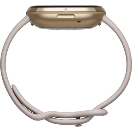 FitBit Sense Advanced Health Smartwatch - Lunar White/Soft Gold